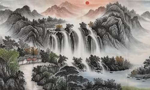 最美山水画100幅_最美山水画100幅简单又漂亮